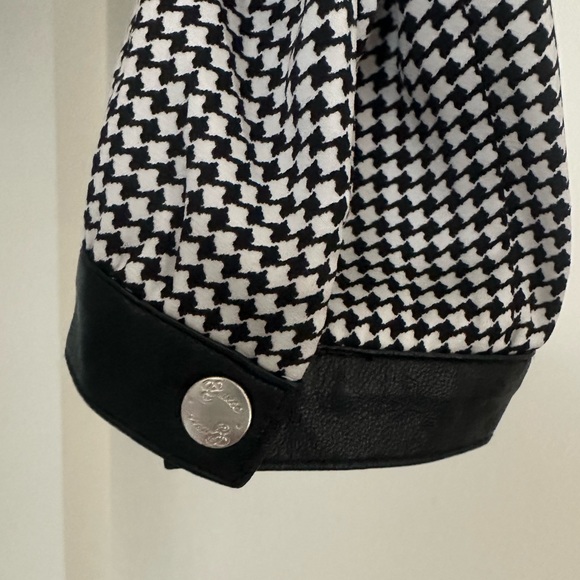 Guess Crop houndstooth blouse - Picture 4 of 4